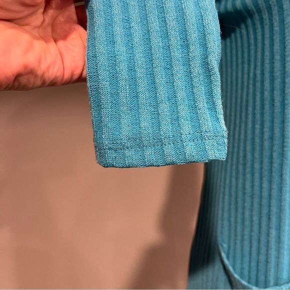 LuLaRoe Sarah open duster color blue size XS - Picture 5 of 13